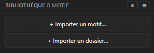 Deux modes d'import
