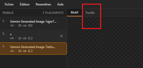 Preview interactif après génération